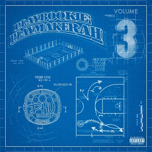 Digital Hustlas — PLAYBOOKIE PLAYMAKERAH vol.3: обложка микстейпа