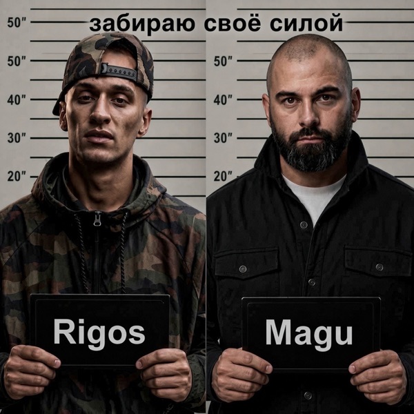 Rigos и Magu — Забираю своё силой: обложка сингла